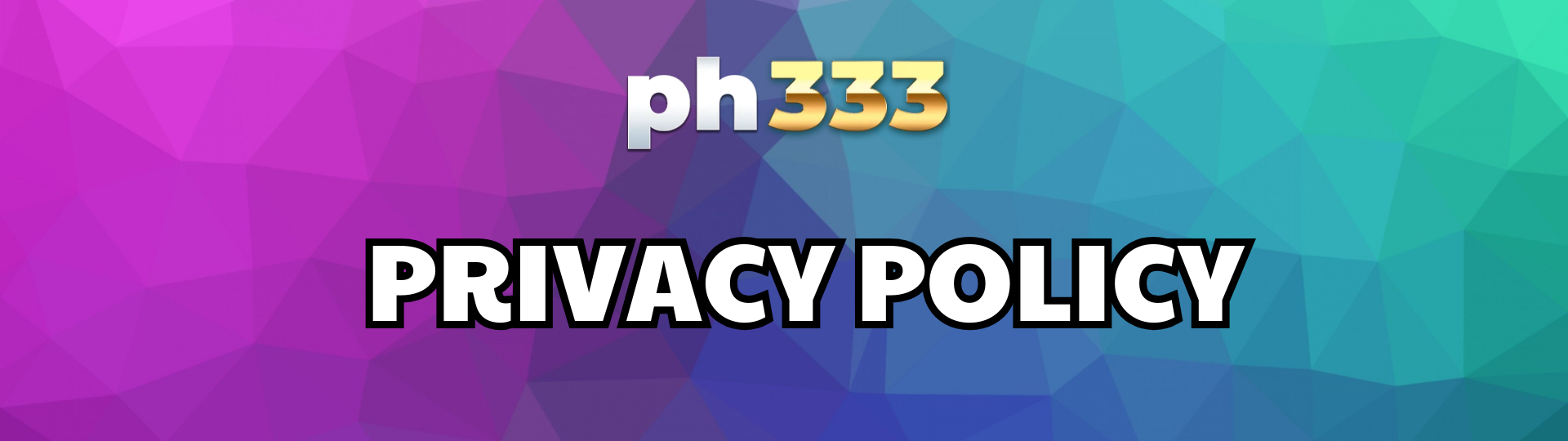 Privacy Policy ph333
