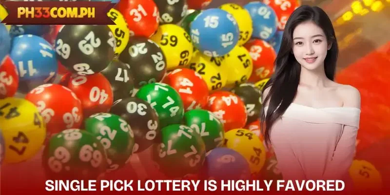 Single pick lottery attracts players thanks to its payout rate